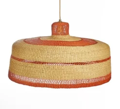 Suspension, Deeply XL, naturel/gingembre, Ø65cm, H30cm - GOLDEN Editions