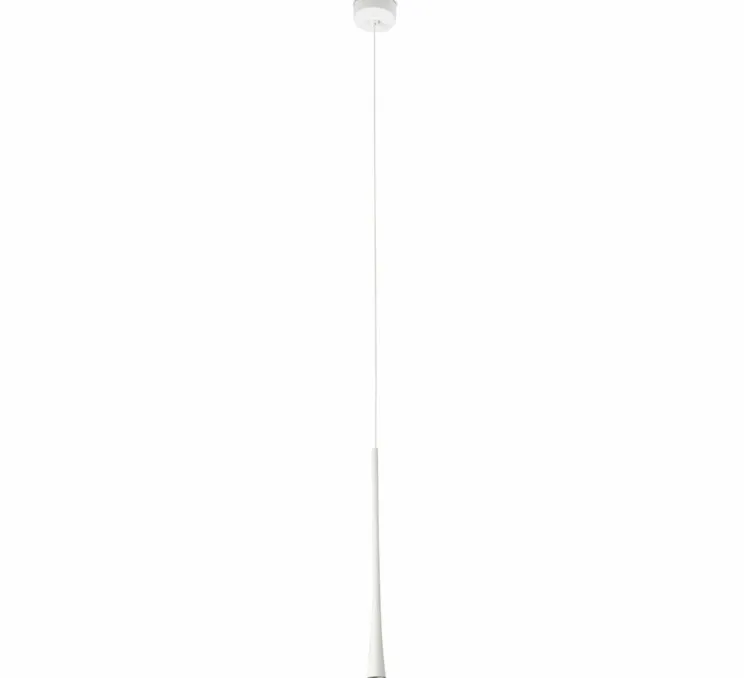 Suspension, Diana 400, blanc, LED, 2700K, 317 lm, Ø3,2cm, H40cm - Faro