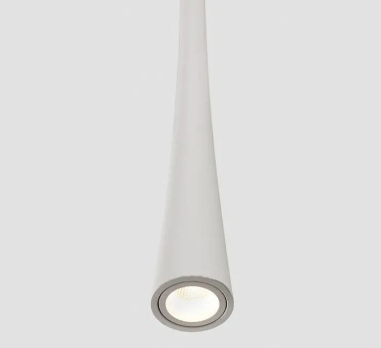 Suspension, Diana 400, blanc, LED, 2700K, 317 lm, Ø3,2cm, H40cm - Faro