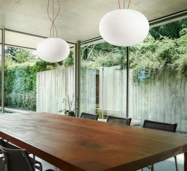 Suspension, Dimmable, GILBERT, blanc, 3000K, 2762lm, L37cm - Panzeri