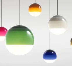 Suspension, Dipping light 30, ambre, LED, 2700k, 913lm, Ø30cm - Marset