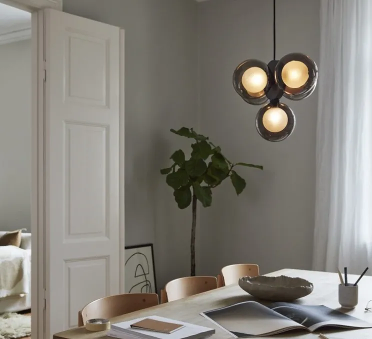 Suspension, Discus 49, noir, L49cm, H32,4cm - Cobankeryd