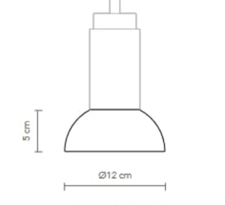 Suspension, Donya Onyx Moon Shade, Ambre, Ø12cm, H25,3cm - Anour