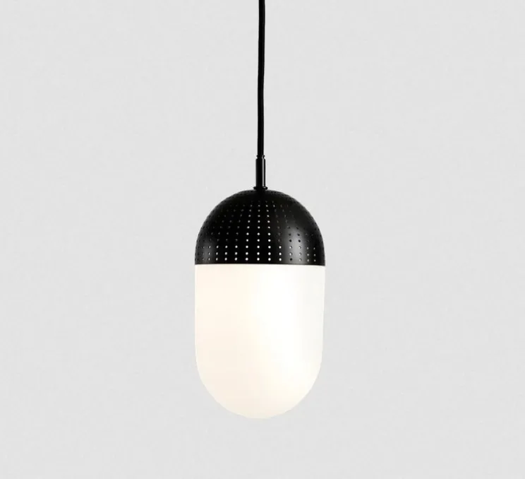 Suspension, Dot, Large, noir, Ø12cm, H21cm - WOUD