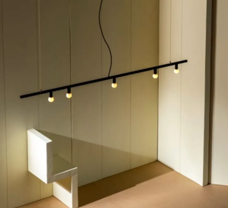 Suspension, Dot Line, noir, L183cm, H13cm - Lambert&Fils