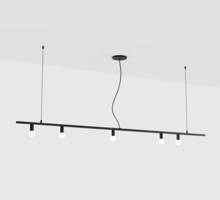 Suspension, Dot Line, noir, L183cm, H13cm - Lambert&Fils