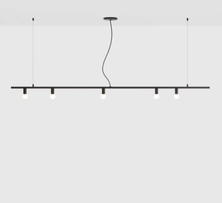Suspension, Dot Line, noir, L183cm, H13cm - Lambert&Fils
