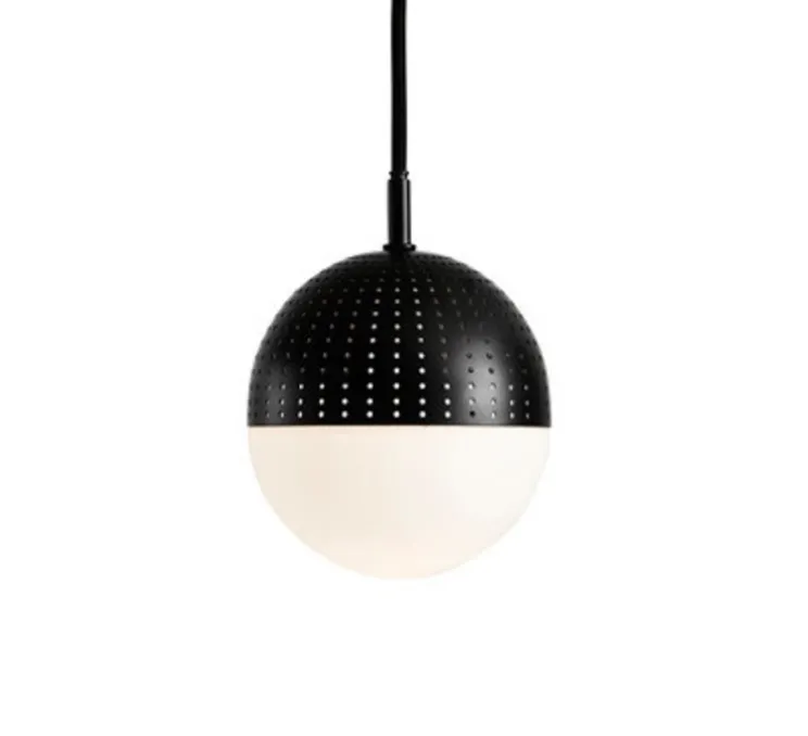Suspension, Dot, Small, noir, LED, Ø12cm, H13cm - Woud