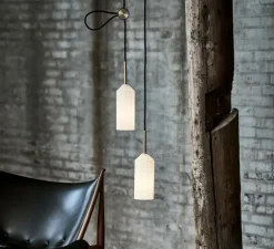 Suspension double, Pliverre, blanc, Ø8,5cm, H30cm - Le Klint