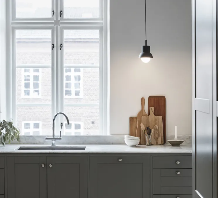 Suspension, Down 15, noir, Ø15cm, H19cm - Cobankeryd