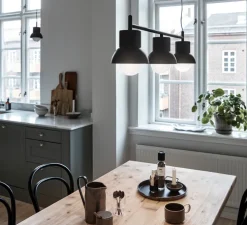 Suspension, Down Long, noir mat, L81,8cm, H18,6cm - Cobankeryd