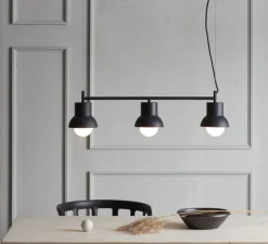 Suspension, Down Long, noir mat, L81,8cm, H18,6cm - Cobankeryd