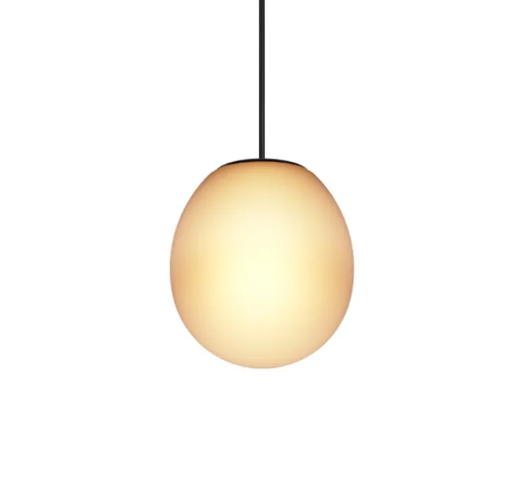 Suspension, Dro ceiling suspended 2.0, noir et marron opale, Ø19,5cm, H20,5cm - Wever&Ducré