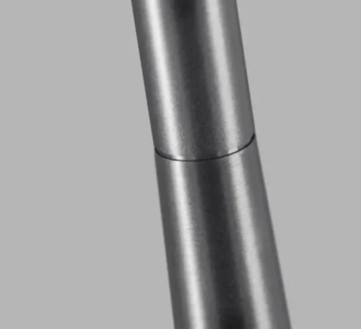 Suspension, Drop S2, titanium, LED, dim, 2700K, 540 lm, Ø5,5cm, H90cm - Light Point