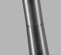 Suspension, Drop S1, titanium, LED, dim, 2700K, 540 lm, Ø5,5cm, H60cm - Light Point