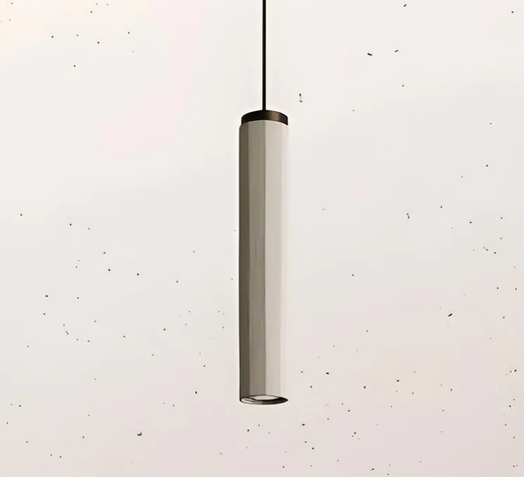 Suspension, Dune 299.01.OSC, laiton bruni et céramique, Ø8cm, H41,5cm-Il Fanale
