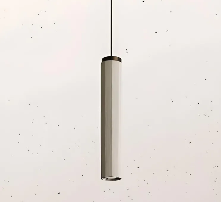 Suspension, Dune 299.01.OSC, laiton bruni et céramique, Ø8cm, H41,5cm-Il Fanale