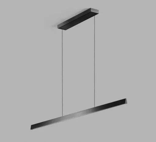 Suspension, Edge Linear 1500, noir, LED, 2700-5000K, 2700 lm, L151,6cm, H5cm - Light Point