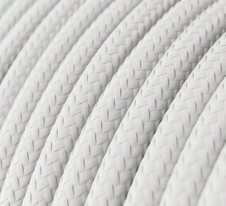 Suspension, Eiva Elegant, blanc, IP65, Ø40cm, H7,5cm - Creative Cables