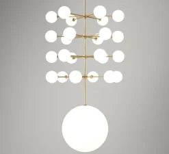 Suspension, Epic 3 180, laiton, Ø40cm, H162cm - Atelier Areti