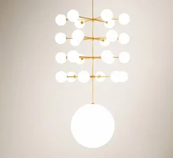 Suspension, Epic 3 180, laiton, Ø40cm, H162cm - Atelier Areti