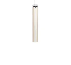 Suspension, Estela Vertical, blanc ivoire, LED, dim, 2700K, 980 lm, Ø7cm, H44cm - LZF