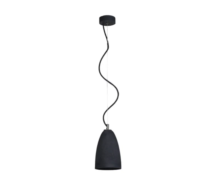 Suspension, Febe 15, Noir, Ø15cm, H22cm - Loftlight