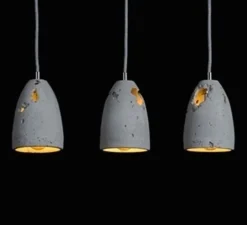 Suspension, Febe Volcano 15, Gris, Ø15cm, H23cm - Loftlight
