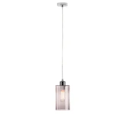 Suspension, Fenda, chrome, Ø6cm, H8,5cm - SLV