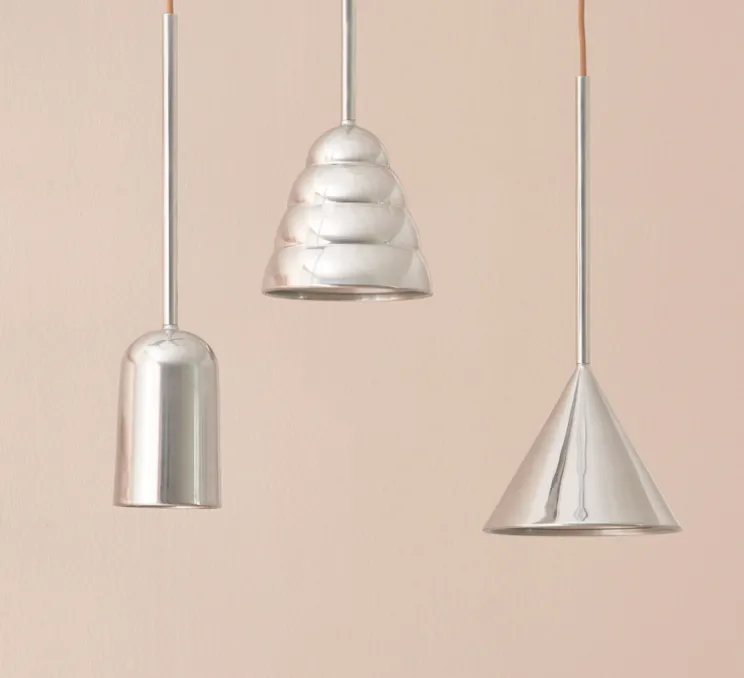 Suspension, Figura Arc, chrome, Ø10cm, H45cm - SCHNEID