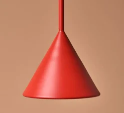 Suspension, Figura Cone, orange, Ø20cm, H45cm - SCHNEID