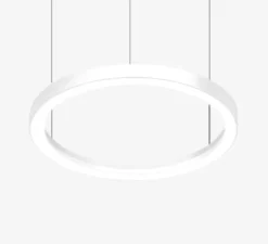 Suspension, File Flex Circle Diffused 24V, blanc, IP40, Ø80cm, H3,4cm - Lucifero's