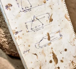 Suspension, Flame Tall, terra mat, câble blanc, IP44, LED, dim, 2700K, 800 lm, Ø14cm, H23cm - Pott