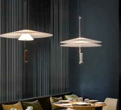 Suspension, flamingo 1510, blanc, LED dimmable, 2700K, 1389lm, Ø70cm, H80cm - Vibia