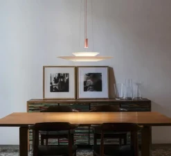 Suspension, Flamingo 1540, cuivre, LED dimmable, 2700K, 694lm, Ø70cm, H75cm - Vibia