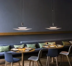 Suspension, flamingo 1540, Graphite, LED dimmable, 2700K, 694lm, Ø70cm, H75cm - Vibia