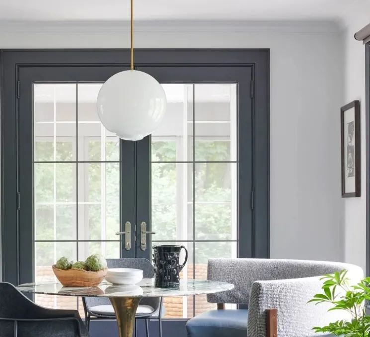 Suspension, Float 10, laiton, Ø25cm, H25cm - SkLO STUDIO