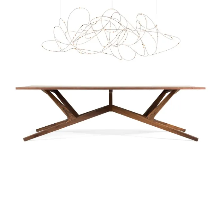 Suspension, Flock of Light 31, bronze, LED, dim, 2500K, 2582 lm, L180cm, H80cm - Moooi