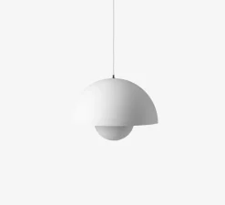 Suspension, Flowerpot VP2, blanc mat, Ø50cm, H36cm - Andtradition