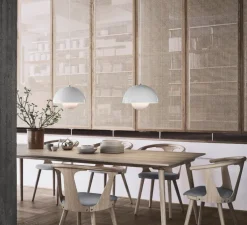 Suspension, Flowerpot VP2, blanc mat, Ø50cm, H36cm - Andtradition