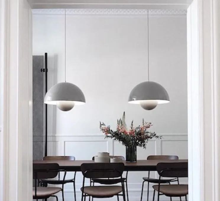 Suspension, Flowerpot VP2, gris beige, Ø50cm, H36cm - Andtradition