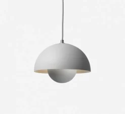 Suspension, FlowerPot VP1, gris mat, Ø23cm, H16cm - Andtradition