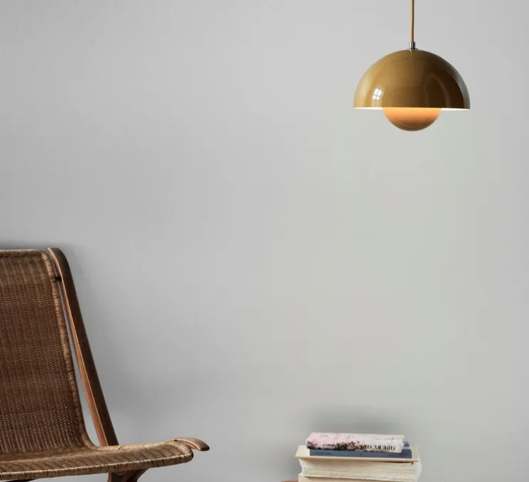 Suspension, FlowerPot, VP1, moutarde, Ø23cm, H16cm - Andtradition