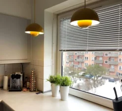 Suspension, FlowerPot, VP1, moutarde, Ø23cm, H16cm - Andtradition