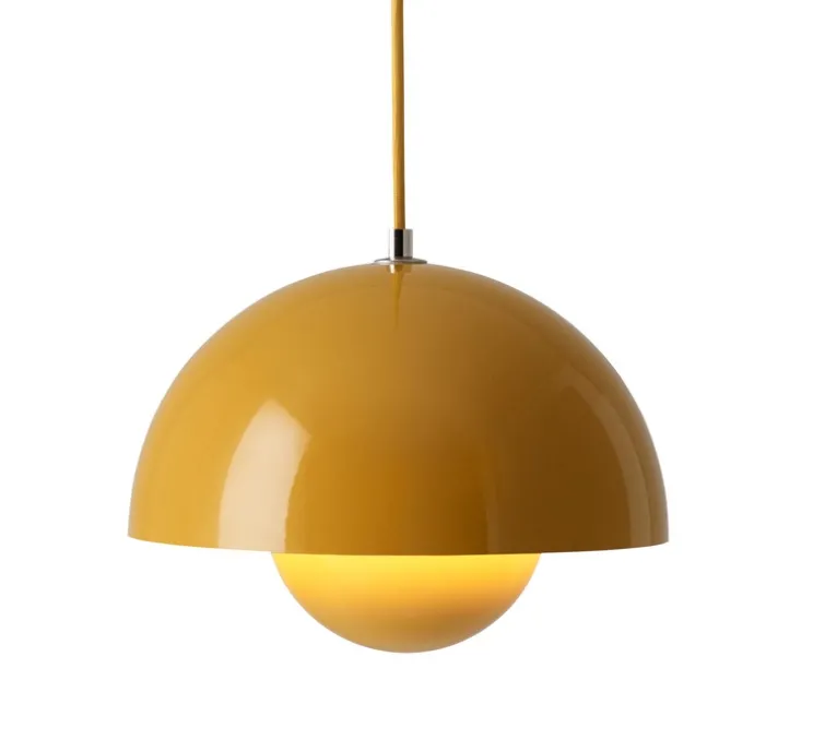 Suspension, FlowerPot, VP1, moutarde, Ø23cm, H16cm - Andtradition