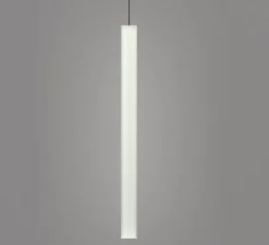 Suspension, Flux hanging, blanc, LED, 3000k, Ø5cm, H64cm - Slide