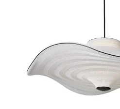Suspension, Flying, blanc ivoire, LED, 3000K, 2600 lm, Ø96cm, H45cm - Made by Hand