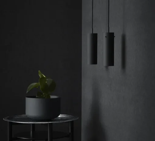 Suspension, FM2014, noir, Ø5,5cm, H24cm - Frandsen