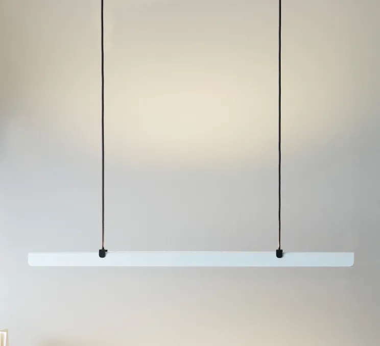 Suspension, Fold office G2, blanc, LED, dim, 3000K, 5200 lm, L116cm, H5,4cm - Belid