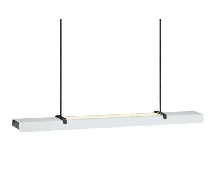 Suspension, Fold office G2, blanc, LED, dim, 3000K, 5200 lm, L116cm, H5,4cm - Belid